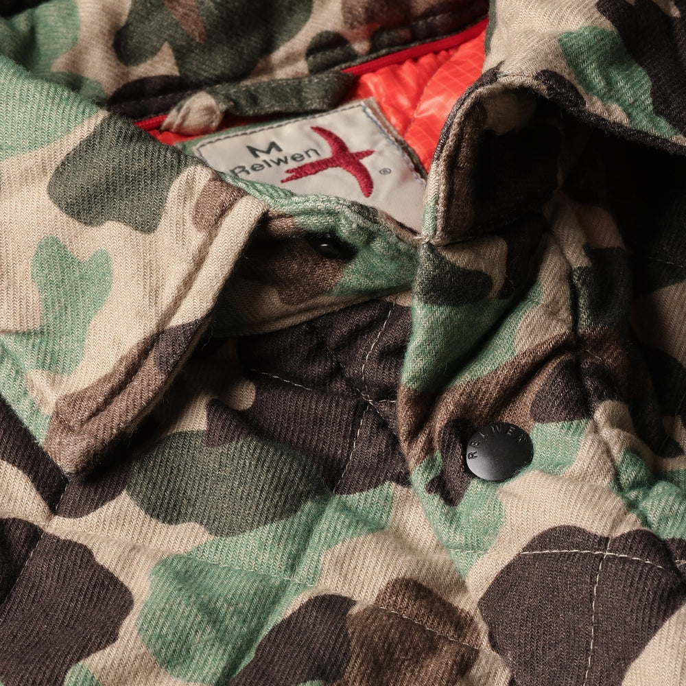 Quilted Flannel Shirt Jacket
