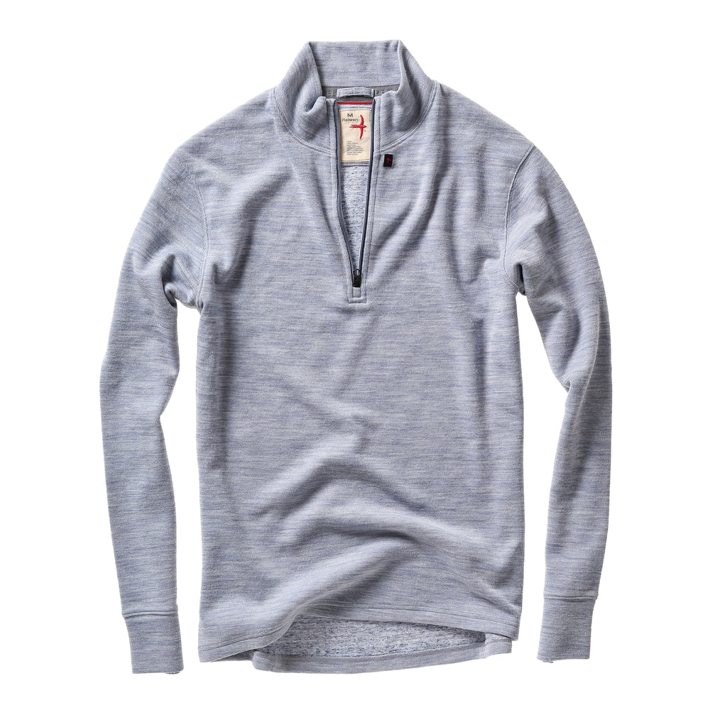 Wool/Cotton Quarter-Zip