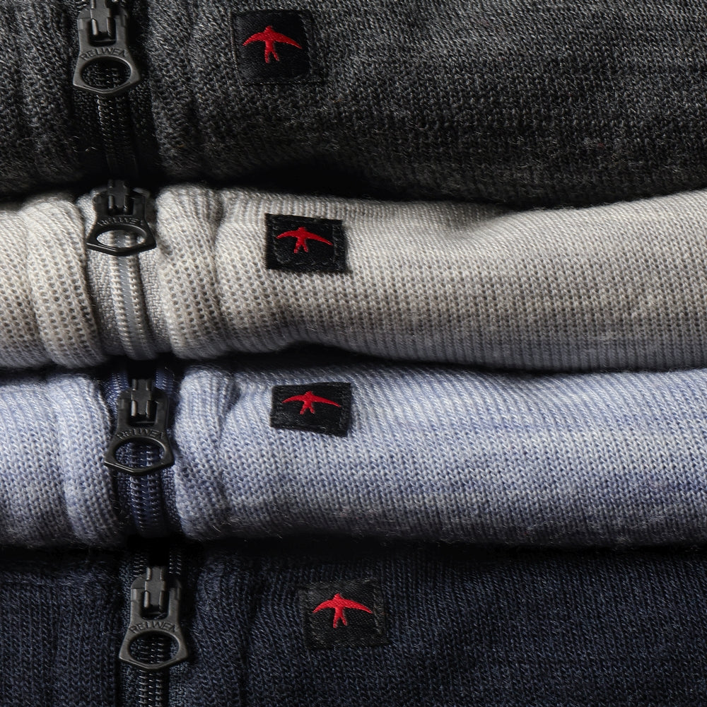 Wool/Cotton Quarter-Zip