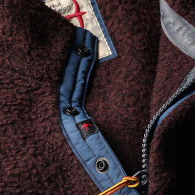 Wooly Shag Snap-Zip