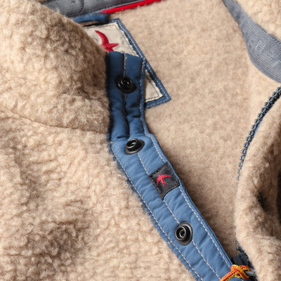 Wooly Shag Snap-Zip