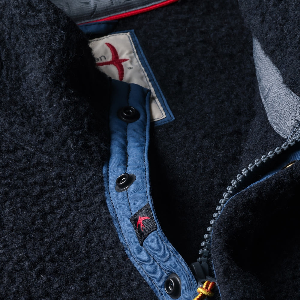 Wooly Shag Snap-Zip