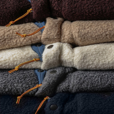 Wooly Shag Snap-Zip