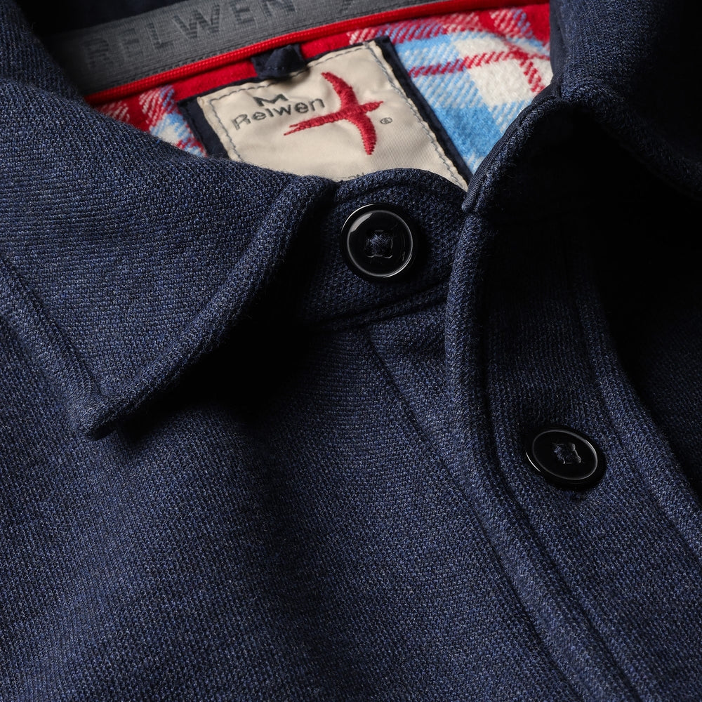 Relwen Pique Fleece Workshirt - M.W. Reynolds