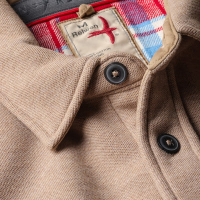 Relwen Pique Fleece Workshirt - M.W. Reynolds