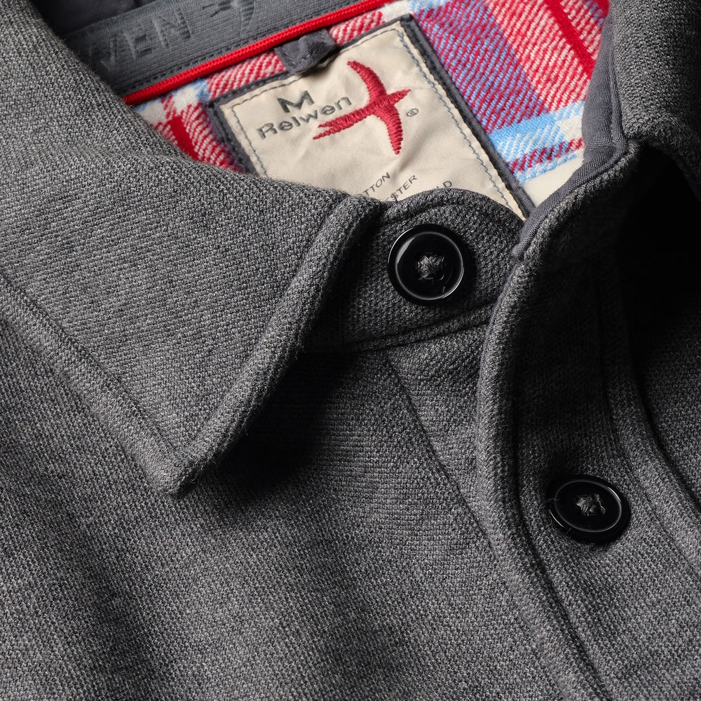 Relwen Pique Fleece Workshirt - M.W. Reynolds