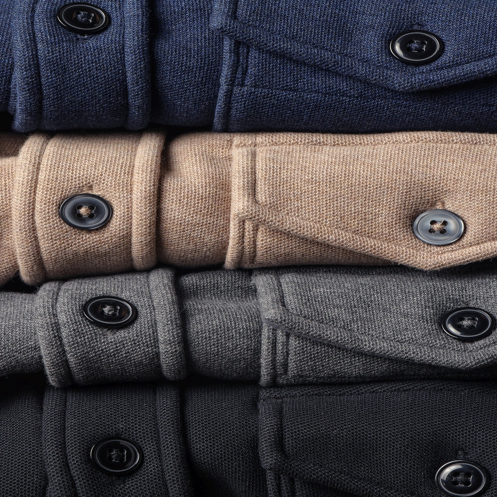 Relwen Pique Fleece Workshirt - M.W. Reynolds