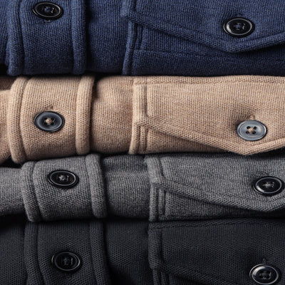 Relwen Pique Fleece Workshirt - M.W. Reynolds