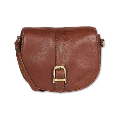 Women's Laire Small Leather Saddle Bag