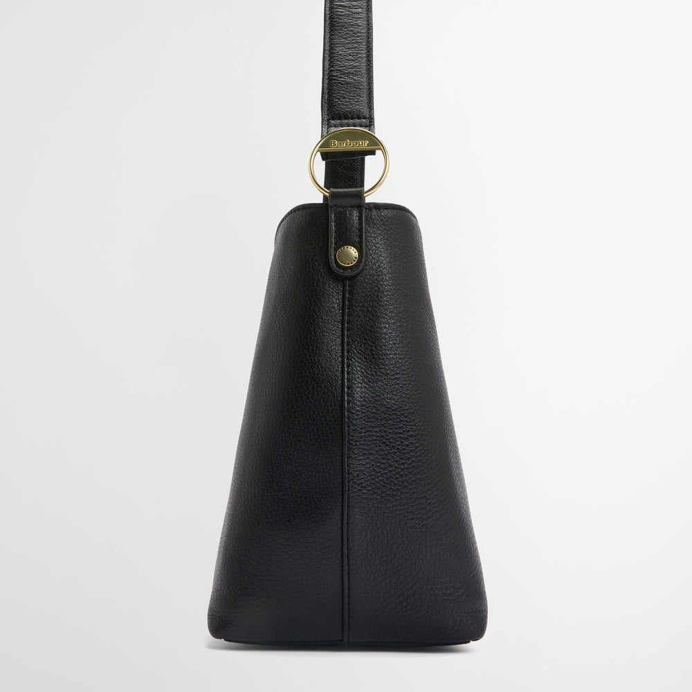 Cedar Leather Bucket Bag