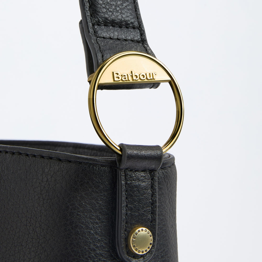 Cedar Leather Bucket Bag