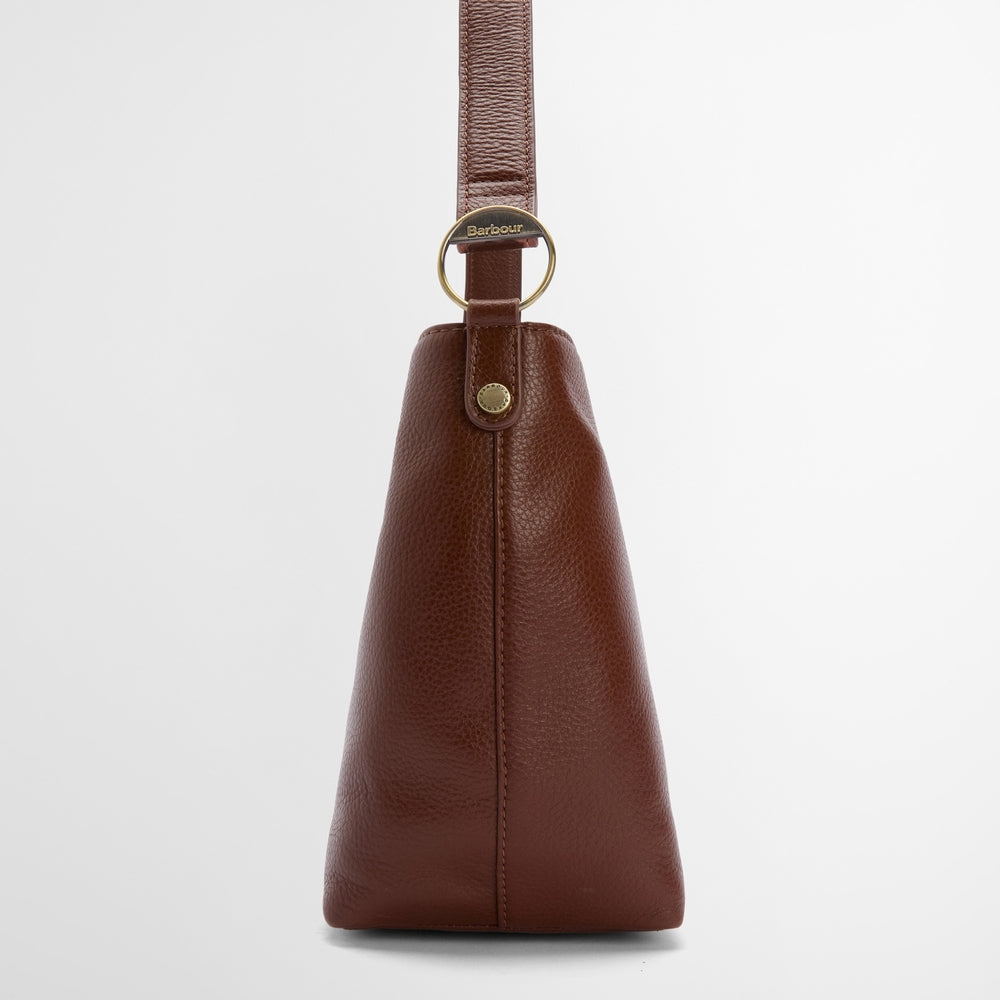 Cedar Leather Bucket Bag