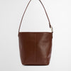 Cedar Leather Bucket Bag