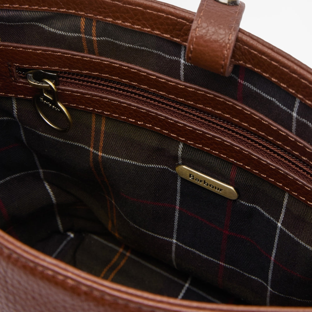 Cedar Leather Bucket Bag