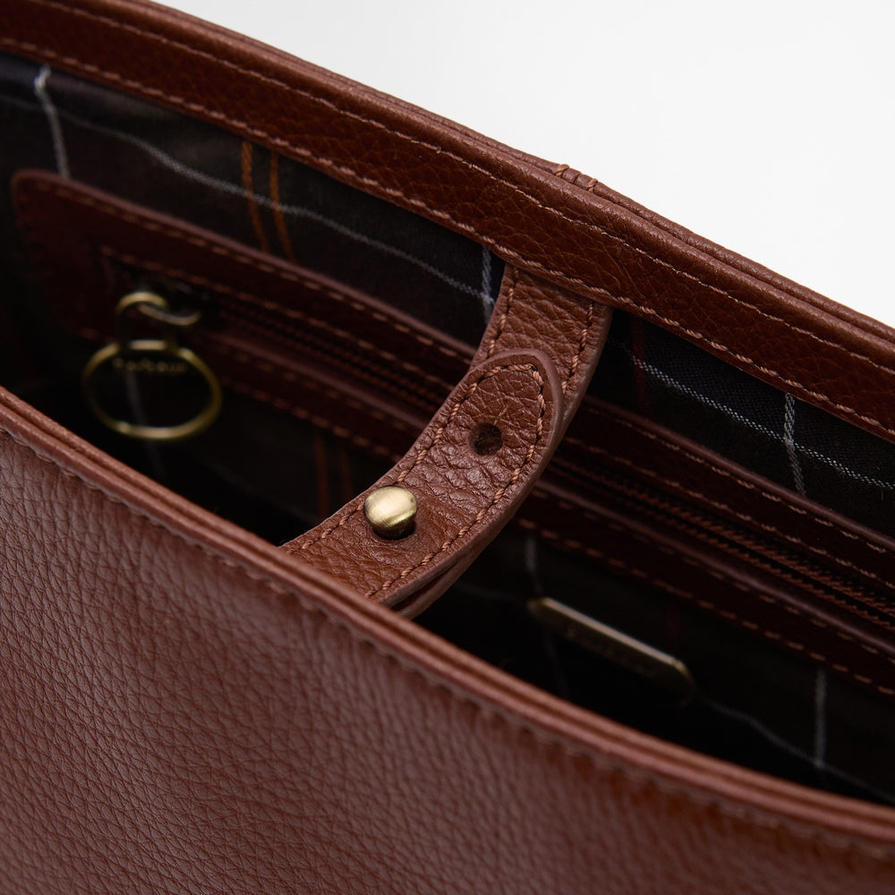 Cedar Leather Bucket Bag