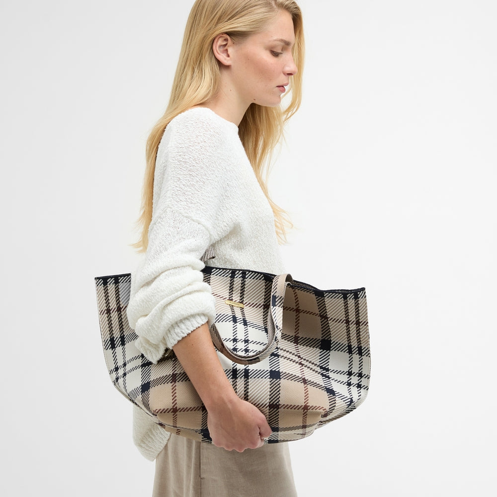 Barbour Layla Large Tartan Tote Bag - M.W. Reynolds