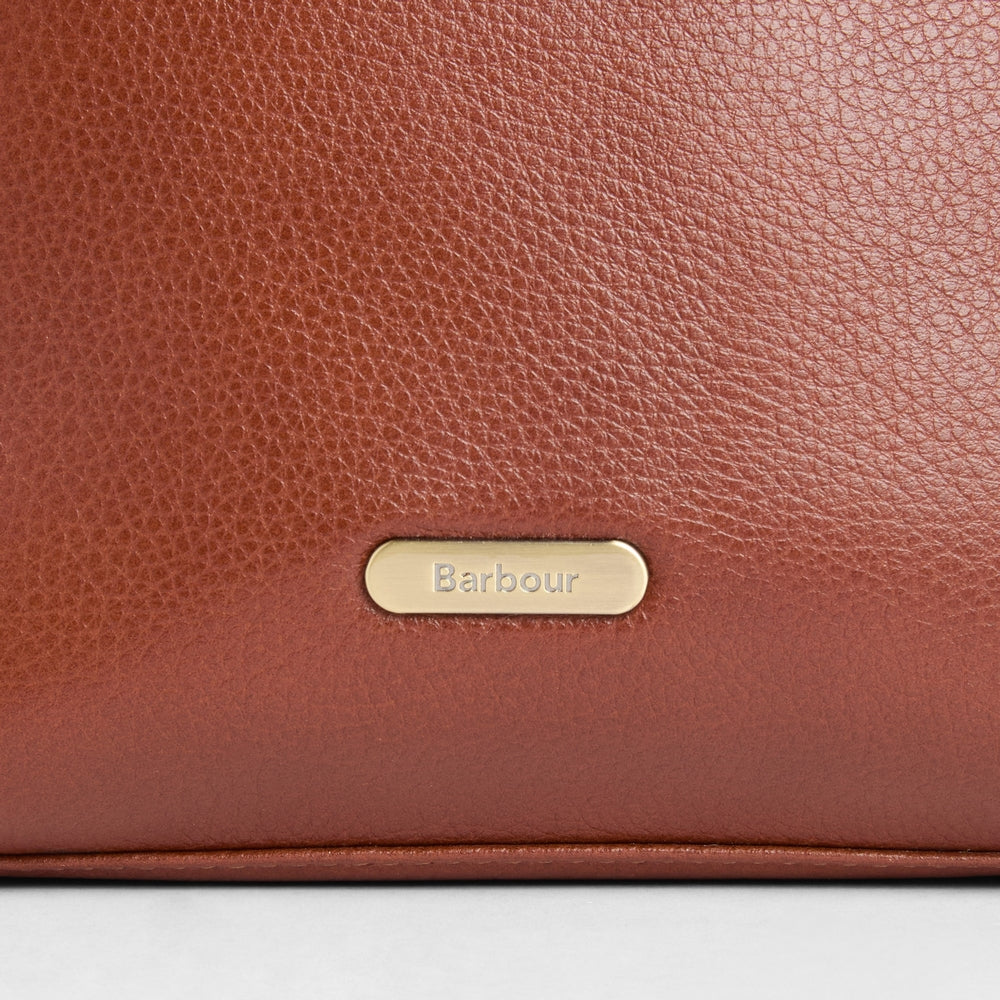 Barbour Cedar Large Leather Bucket Bag - M.W. Reynolds