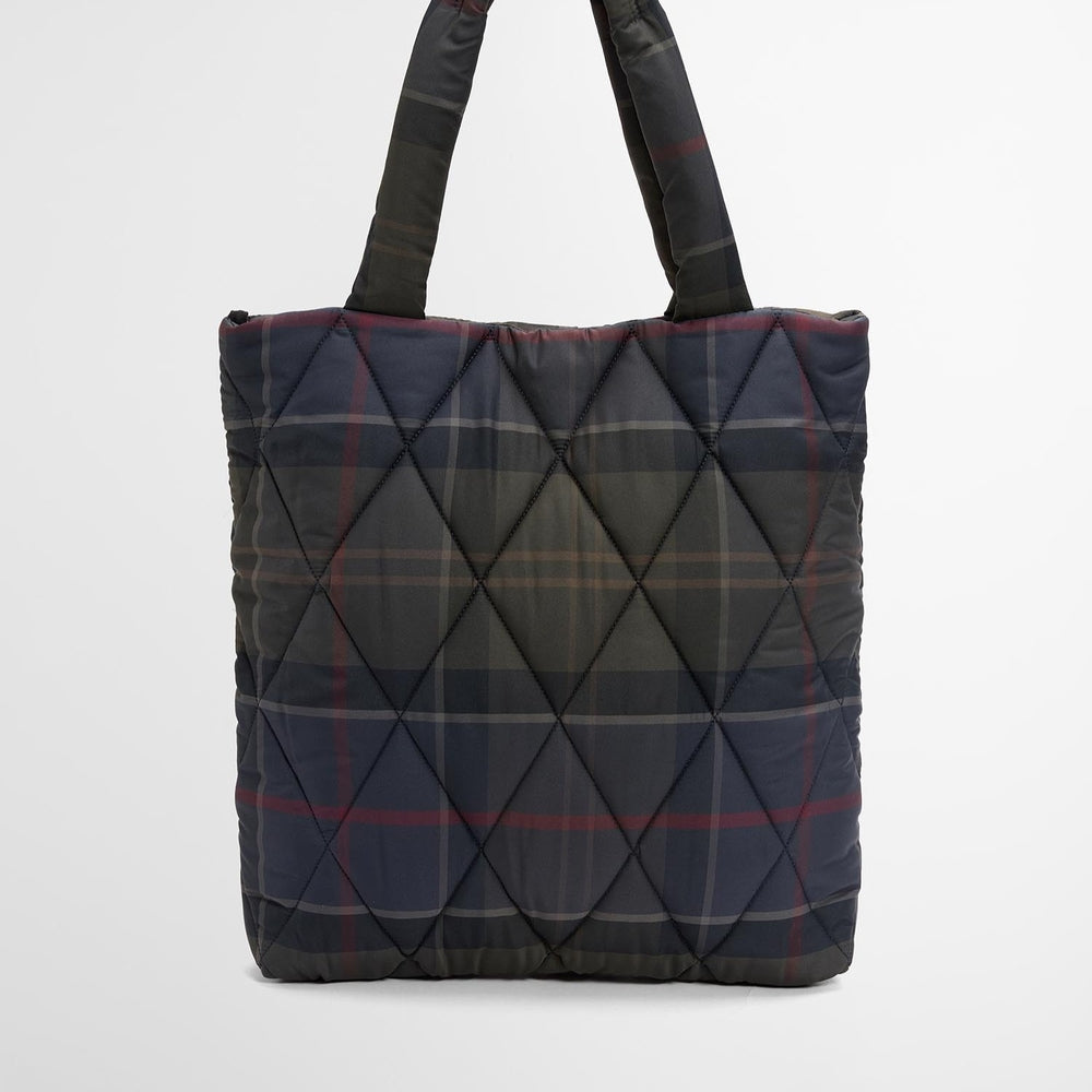 Barbour Arlene Tartan Quilted Tote Bag - M.W. Reynolds