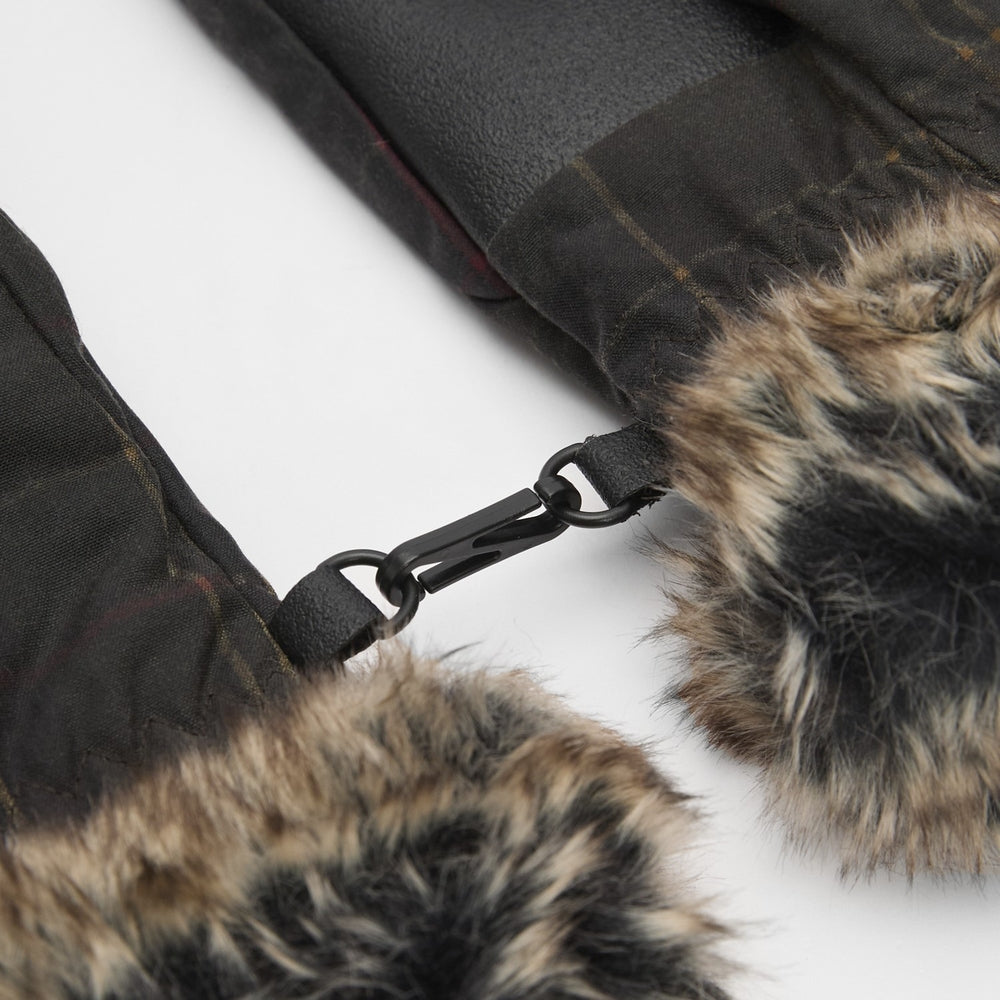 Barbour Women's Tartan Wax Mittens - M.W. Reynolds