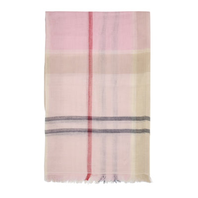 Abigail Tartan Cotton/Linen Scarf