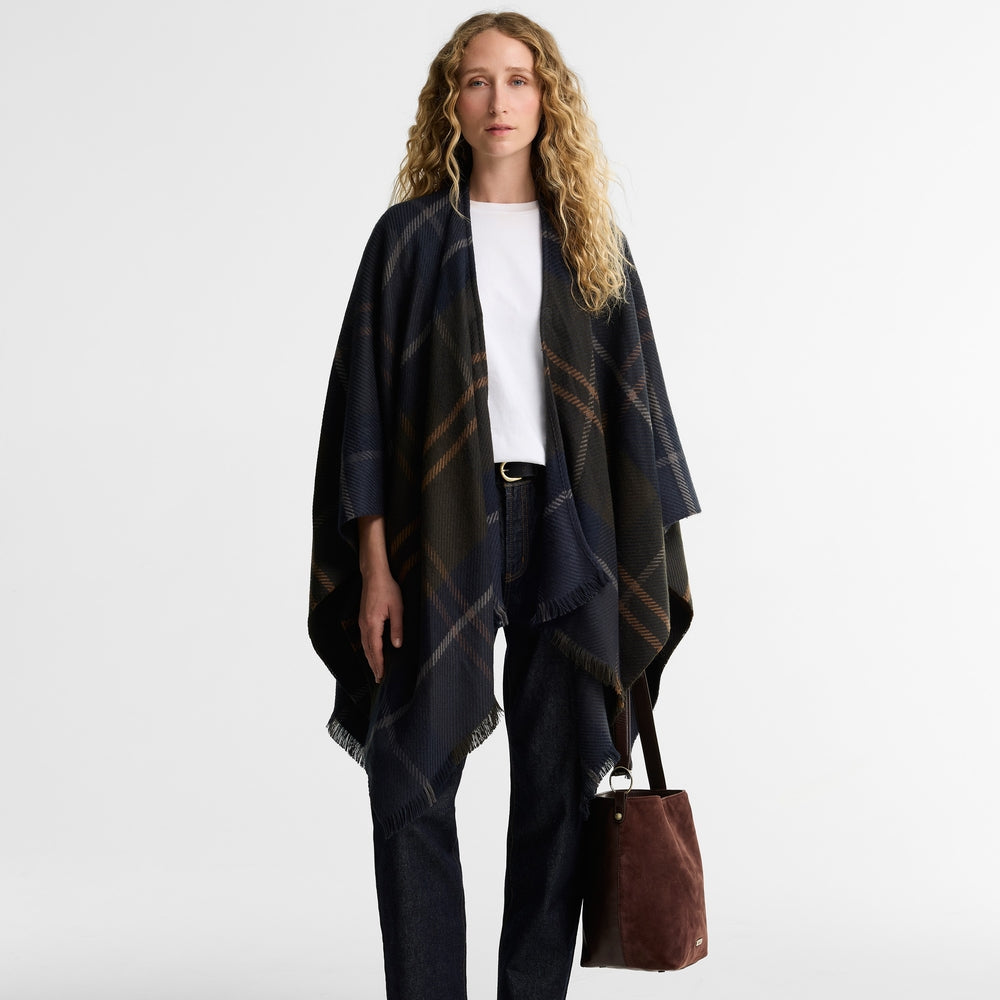 Women's Blair Tartan Serape Wrap