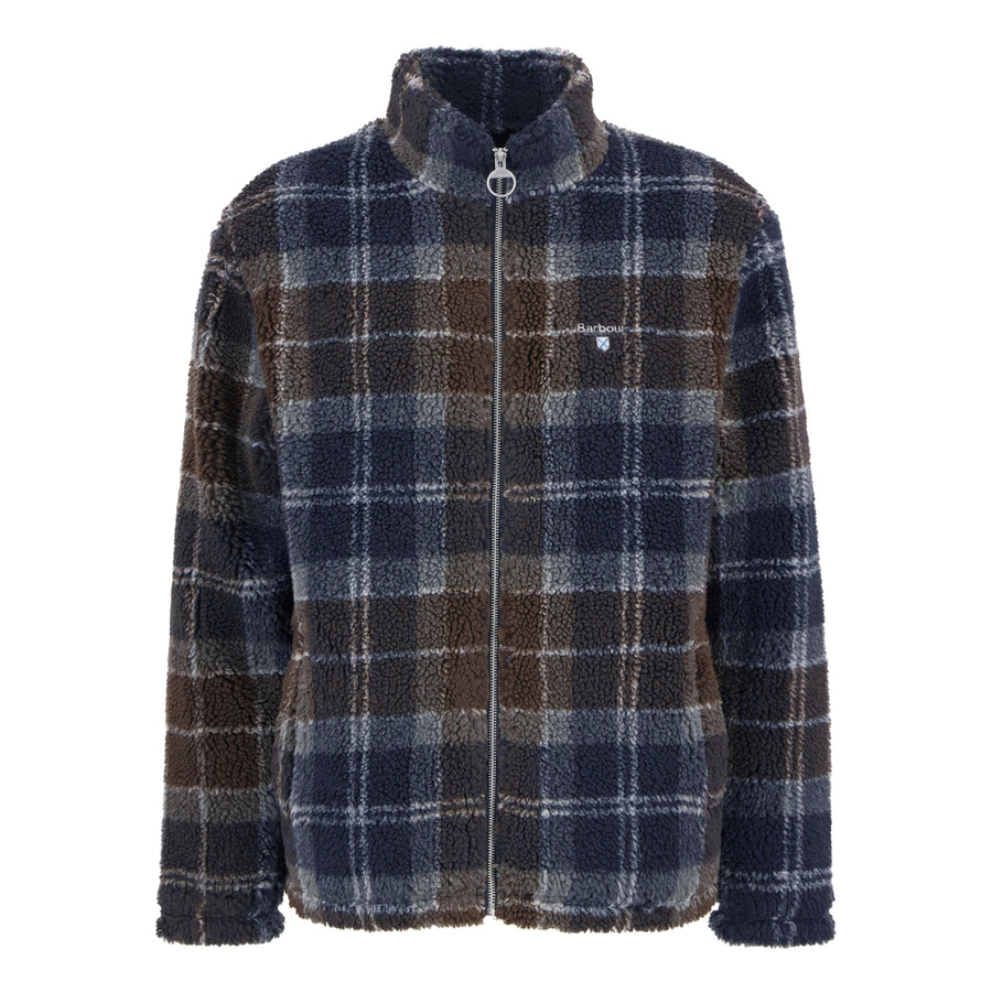 Tartan Sherpa Fleece Jacket