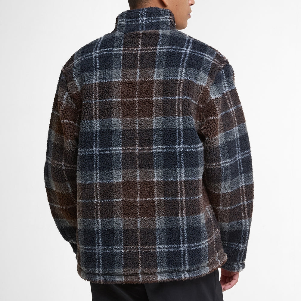 Tartan Sherpa Fleece Jacket