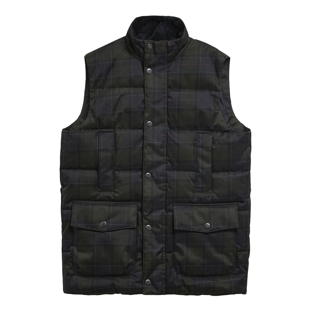 Lonnen Tartan Puffer Gilet