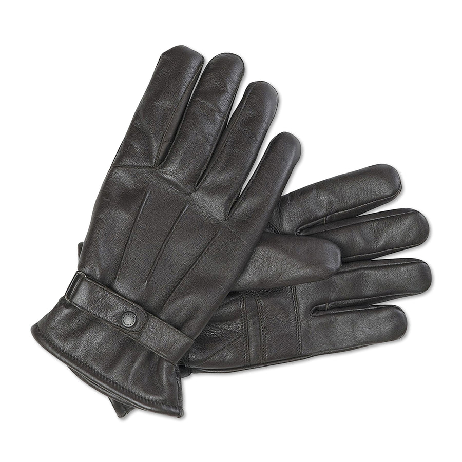 Barbour Burnished Leather Thinsulate Gloves - M.W. Reynolds