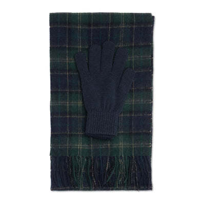 Tartan Scarf & Glove Set