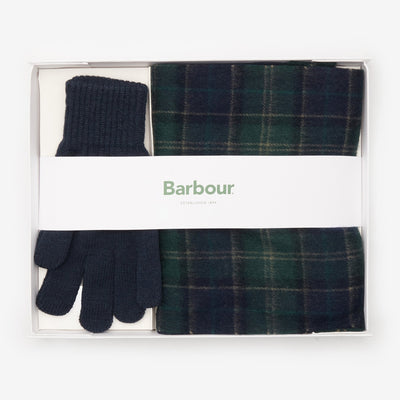 Tartan Scarf & Glove Set