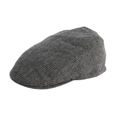 Cheviot Wool Tweed Flat Cap