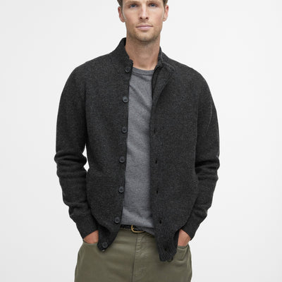 Essential Elbow Patch Cardigan Sweater