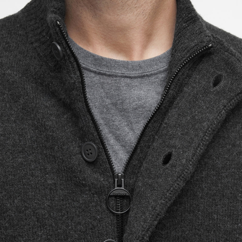 Essential Elbow Patch Cardigan Sweater