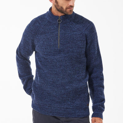 Horseford Zip-Neck Sweater