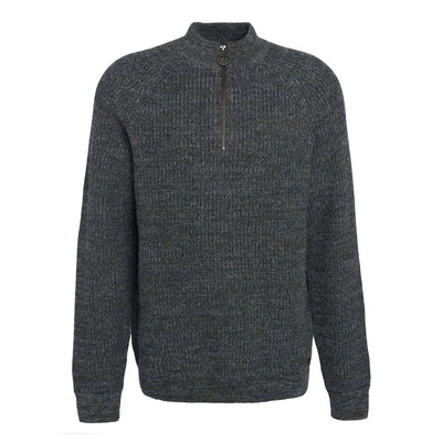 Horseford Zip-Neck Sweater