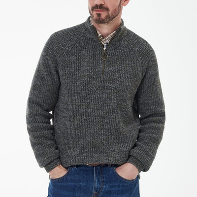 Horseford Zip-Neck Sweater