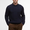 Lowfen Cable-Knit Crew Sweater