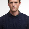 Lowfen Cable-Knit Crew Sweater
