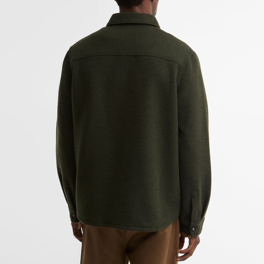 Marltown Brushed Wool-Blend Overshirt