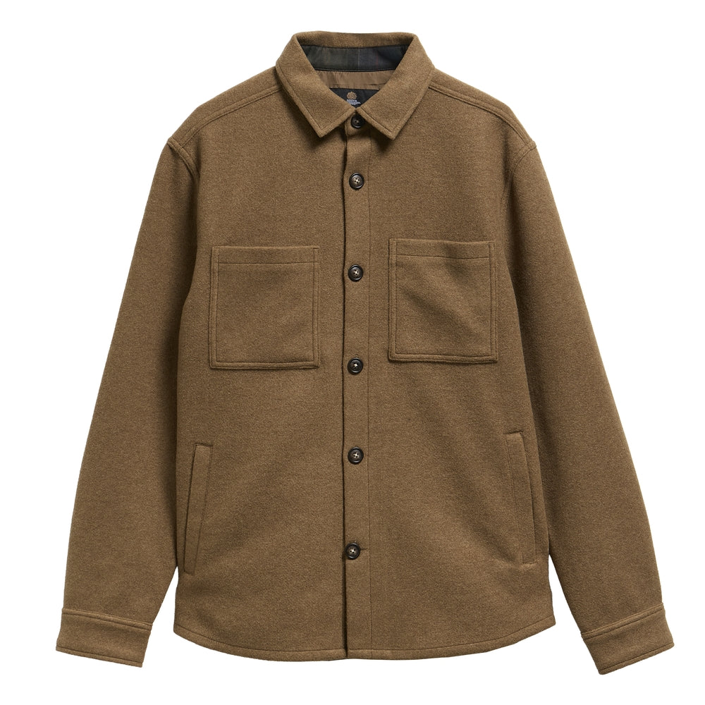 Marltown Brushed Wool-Blend Overshirt
