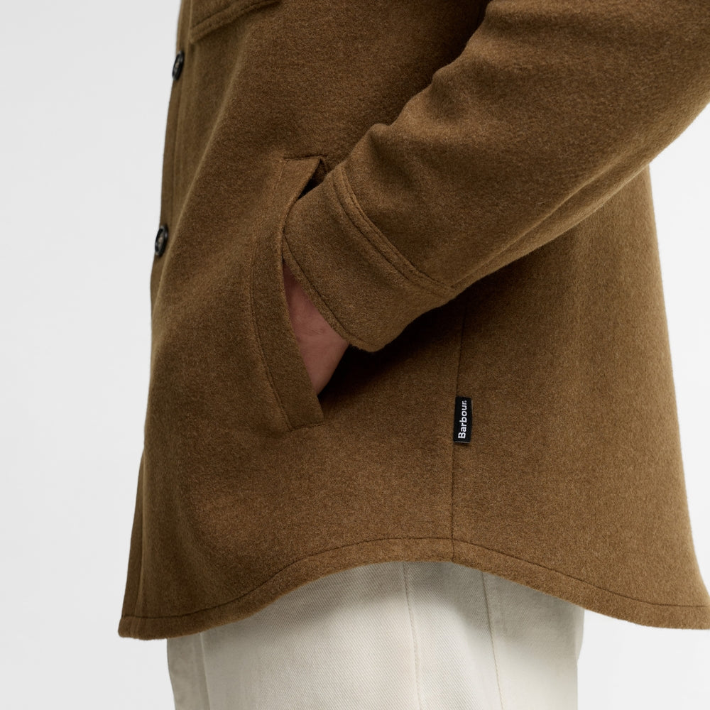 Marltown Brushed Wool-Blend Overshirt