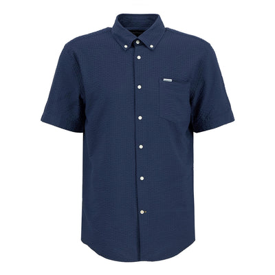Longhall Seersucker Short Sleeve Shirt