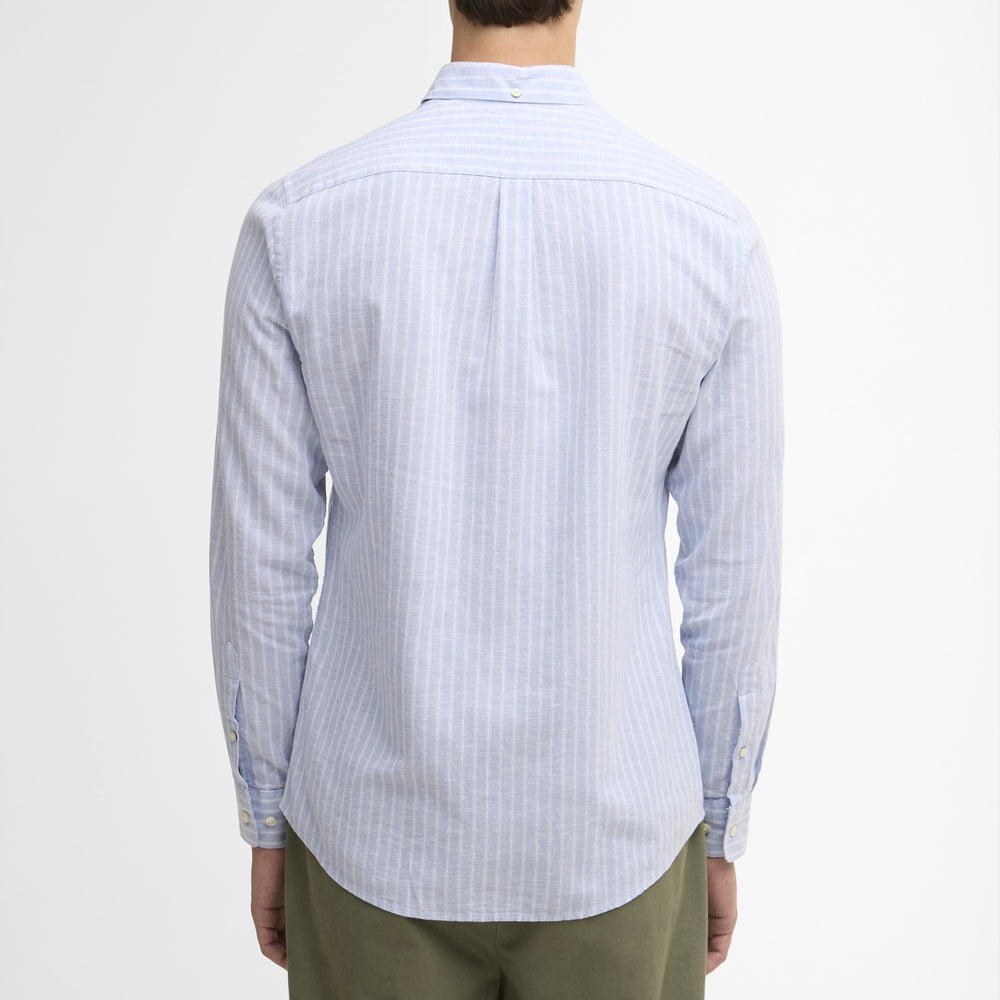 Barbour Nelson Linen/Cotton Striped Shirt - M.W. Reynolds