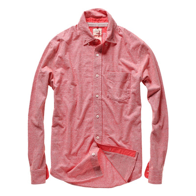 Fineline Knit Buttondown Shirt