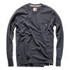 Pique Long Sleeve Pocket Crew