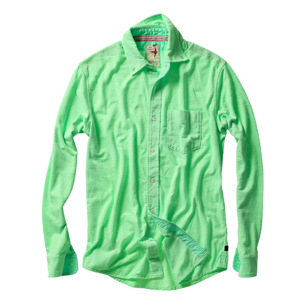 Hemp Stripe Buttondown Shirt