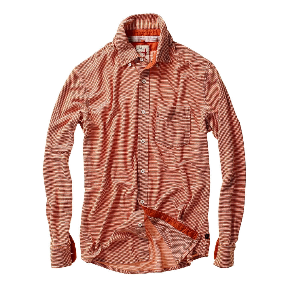 Hemp Stripe Buttondown Shirt