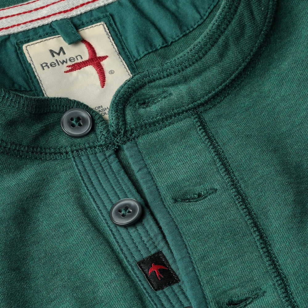 Relwen Ringspun Henley - M.W. Reynolds