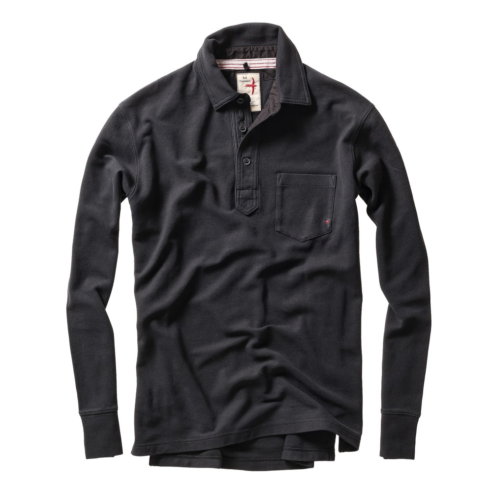 Long Sleeve Vintage Pique Polo